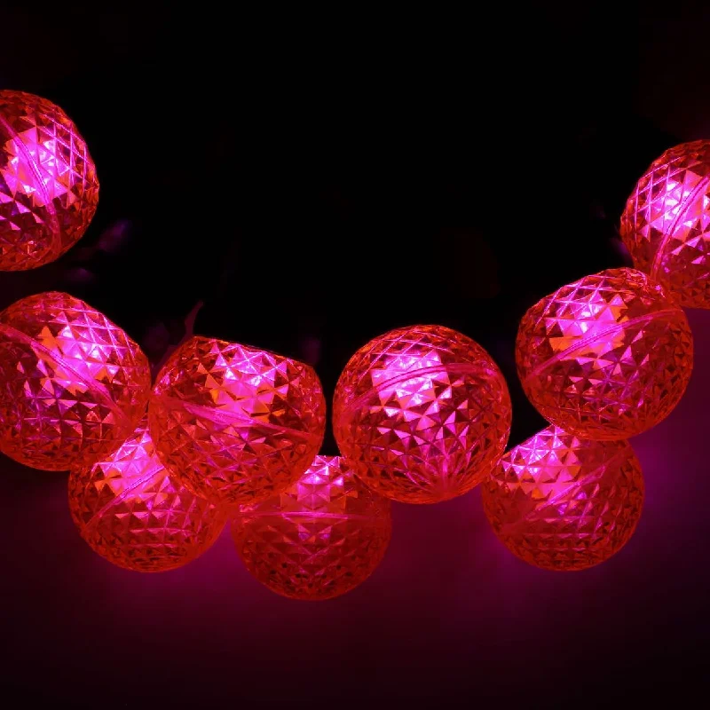 G50 Pink LED  Bulbs E26 Bases (10 Pack)