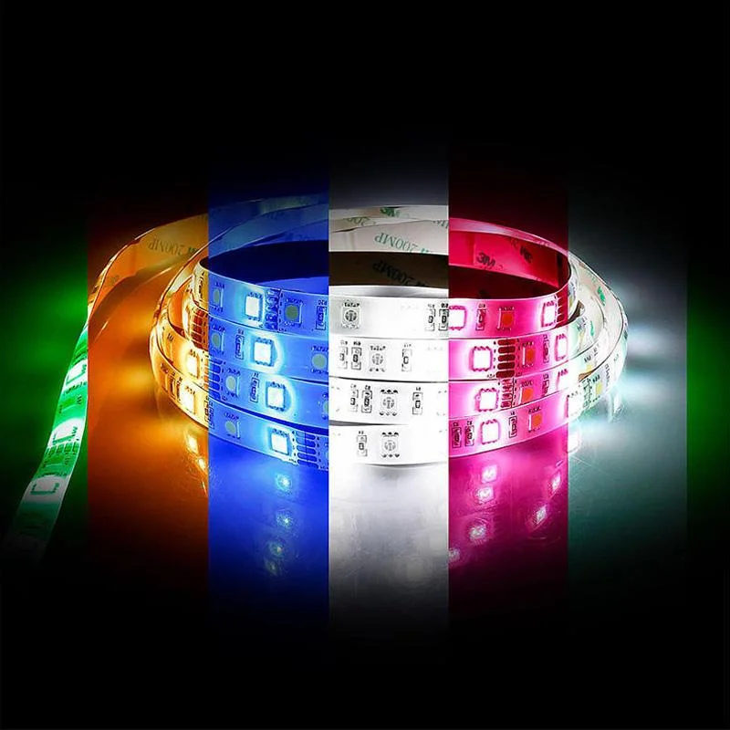 14.4w LED Strip Light 60 LED Per Metre RGB + 3000K IP20 Havit Lighting HV9751-IP20-60-RGBW