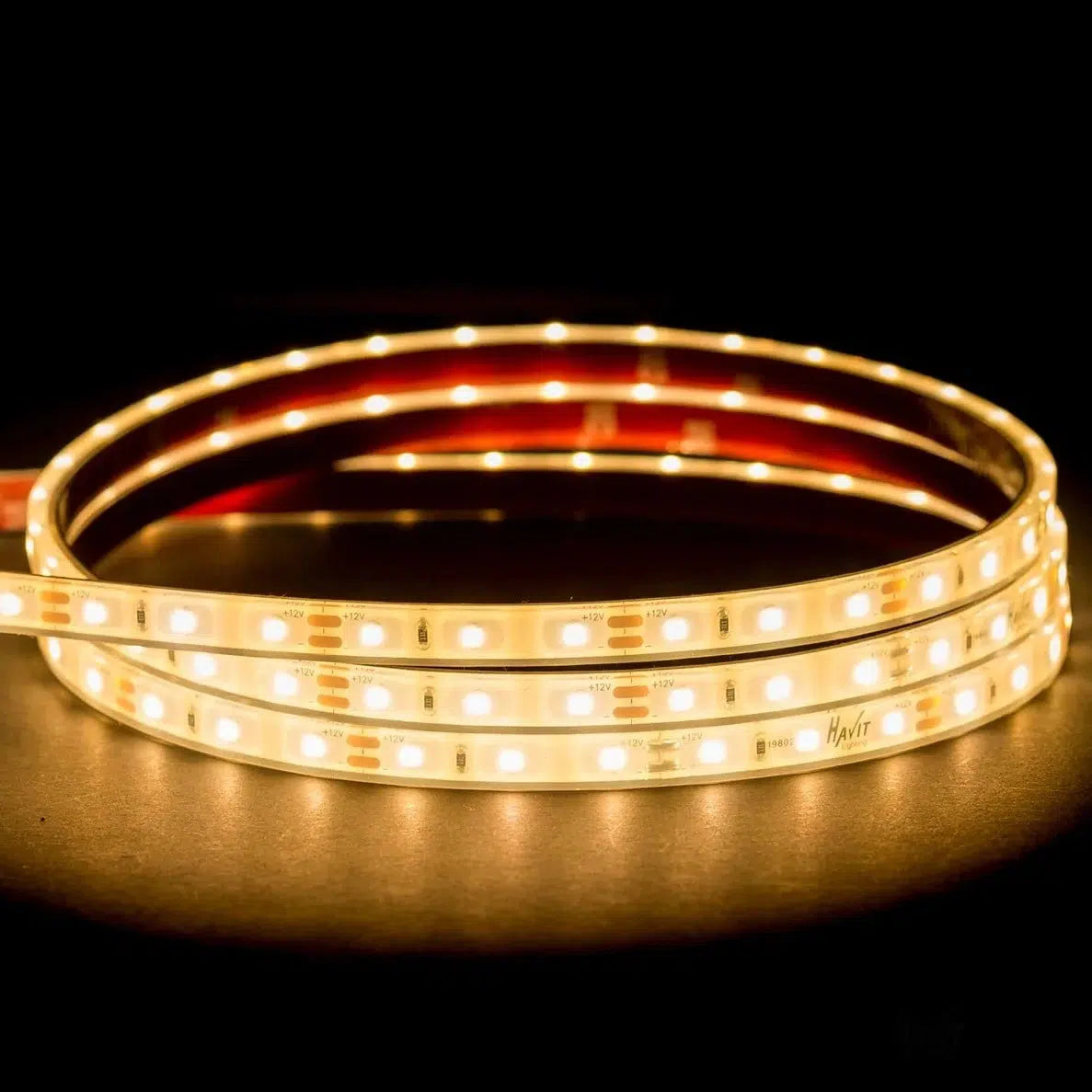 4.8w LED Strip Light 60 LED Per Metre 3000k IP67 - Havit Lighting - HV9723-IP67-60-3K