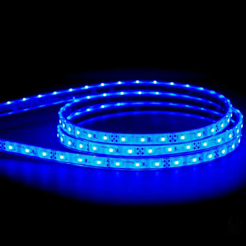 LED Strip 60 IP4/IP67 4.8w in Colour Blue Havit Lighting - HV9723-IP54-60-B, HV9723-IP67-60-B