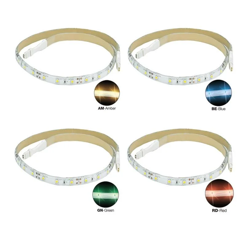 Medium Brightness Flexible LED Strip 500mm in Amber/Blue/Green/Red Superlux Lighting - SLED-F30