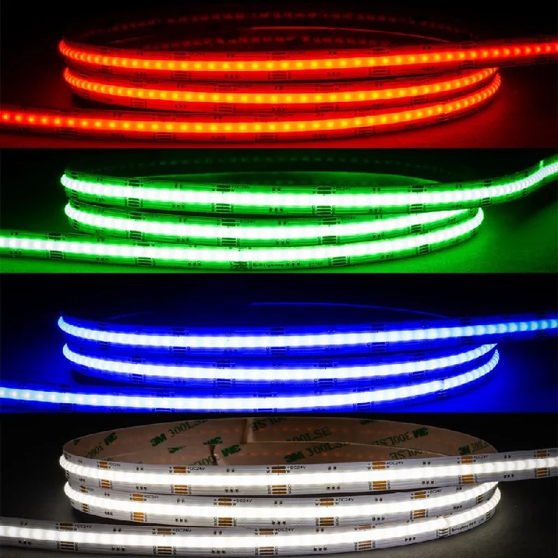 20w IP20 896LED COB RGBC Dotless Strip Light Havit Lighting - HV9761-IP20-896-RGBC