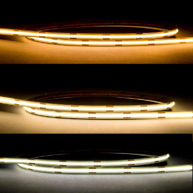 4.8w COB LED Strip Light 3k, 4k, 5k in 50m Roll Havit Lighting - HV9760-IP20-320-XK-50M