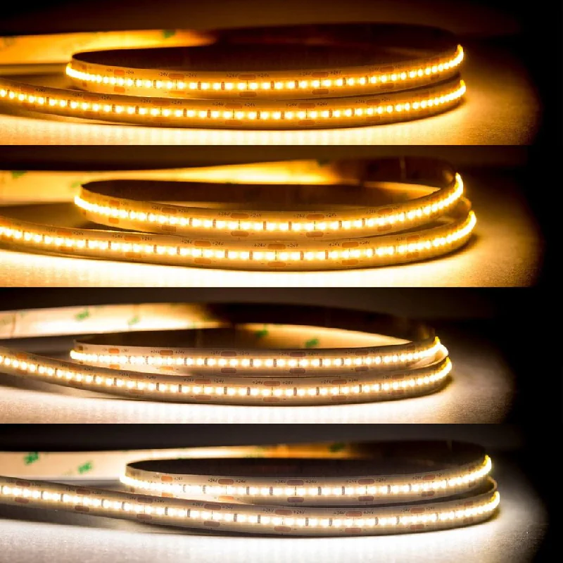 9.6w 24v DC 240LED 2.7k, 3k, 4k, 5k IP20 Long Run LED Strip Havit Commercial HCP-332596X