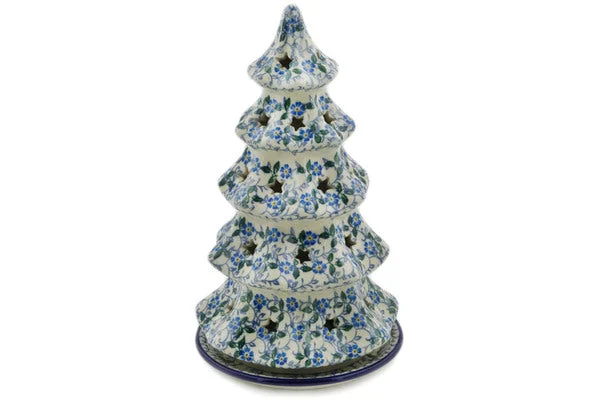 10" Christmas Tree Candle Holder - Summer Wind