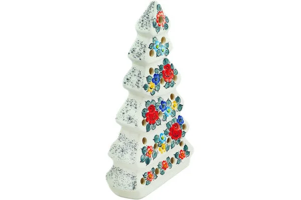 12" Christmas Tree Figurine - Little Flower Patch