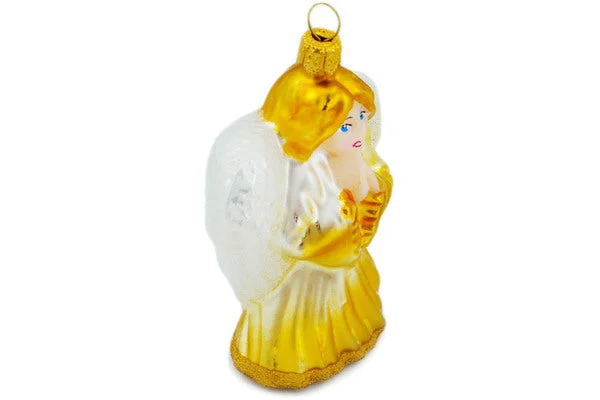 4" Angel Ornament - Golden Angel