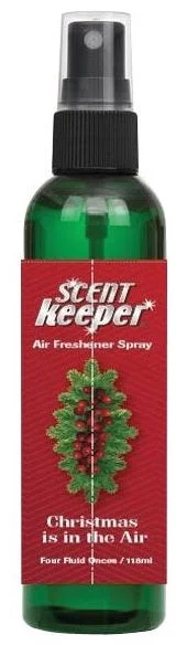 4 Oz. Scent Keeper Christmas Air Freshener Home Spray