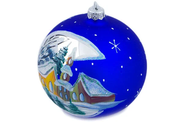 5" Christmas Ball Ornament - Wonderland