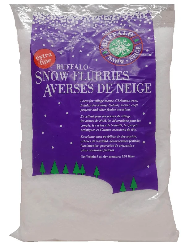 5 Quart Bag of Extra Fine Buffalo Snow Flurries