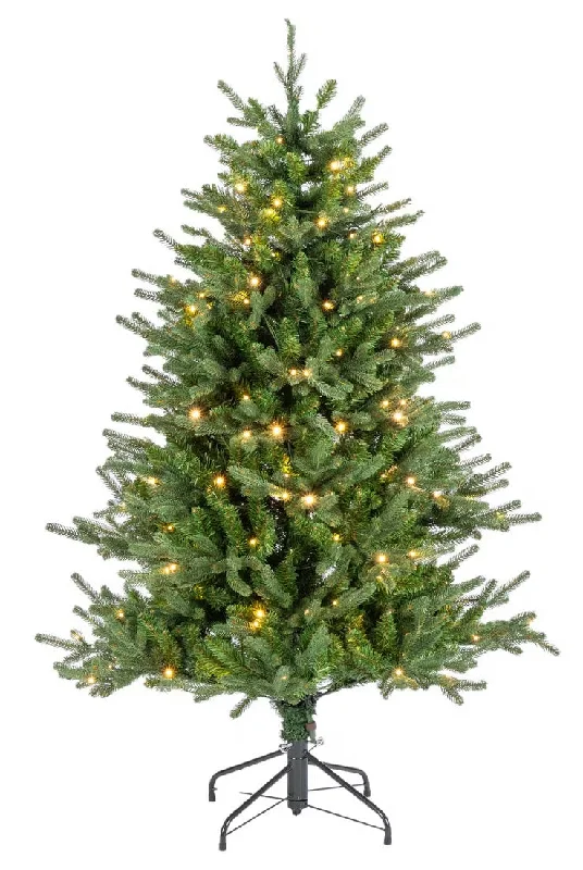 5' Monaco Fir Instant Glow Power Pole Pre-Lit Artificial Christmas Tree