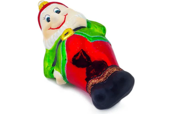 6" Christmas Ball Ornament - Bashful