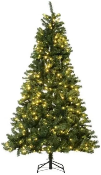 7.5' Glenwood Spruce Pre-Lit Artificial Christmas Tree