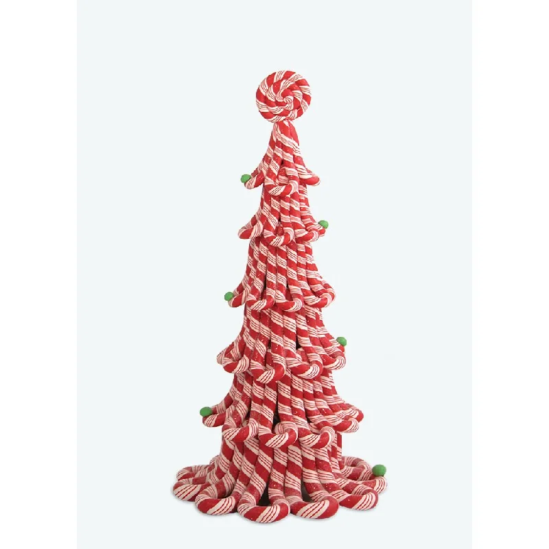 Byers' Choice : Red Candy Cane Tree