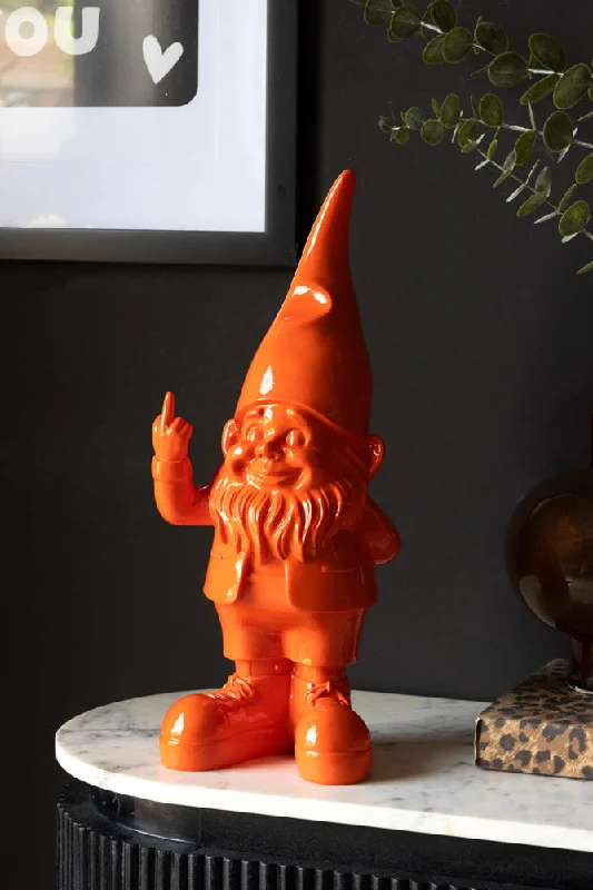 Fabulous Orange Naughty Gnome