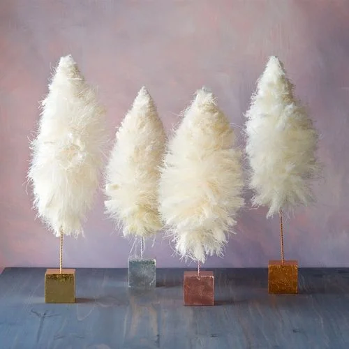 Fluffy Cream Trees