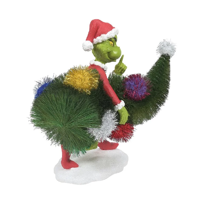 Jim Shore : Grinch Stealing Tree Figurine