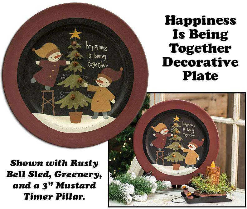 Happiness Tree w/Bells Plate