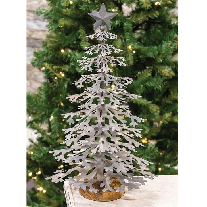 Large Galvanized Christmas Tree