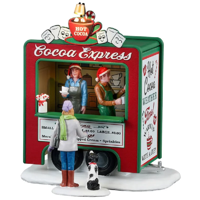 NEW 2024 Lemax General Collectibles Table Piece: Cocoa Express #34149