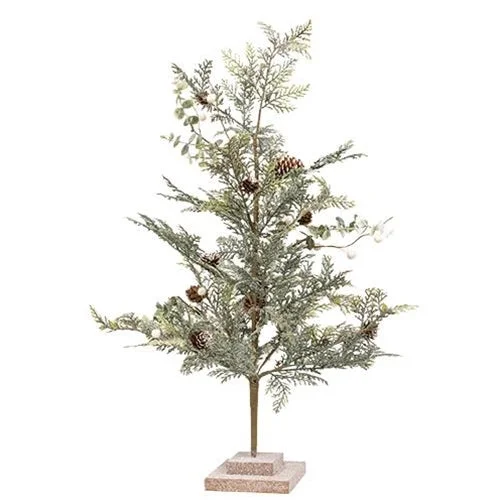 Sparkle Cedar & Berry Tree, 28"