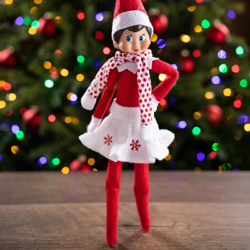 The Elf on the Shelf Claus Couture Collection® Snowflake Skirt & Scarf