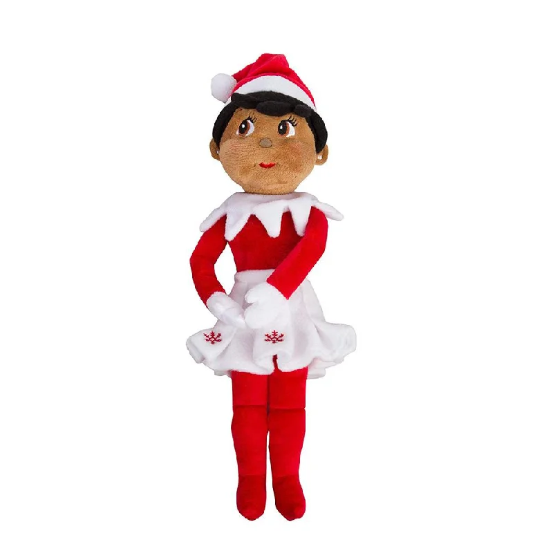 The Elf On The Shelf® Dark Skin Girl Plushee Pal