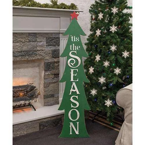 Tis The Season Tree Sign