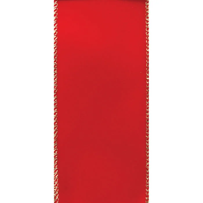 #100 Value Velvet - Red/Gold