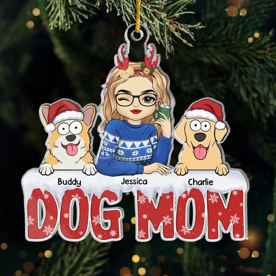 Make Your Tree Shine With A Special Ornament - Dog & Cat Personalized Custom Ornament - Acrylic Custom Shaped - Christmas Gift For Pet Owners, Pet Lovers