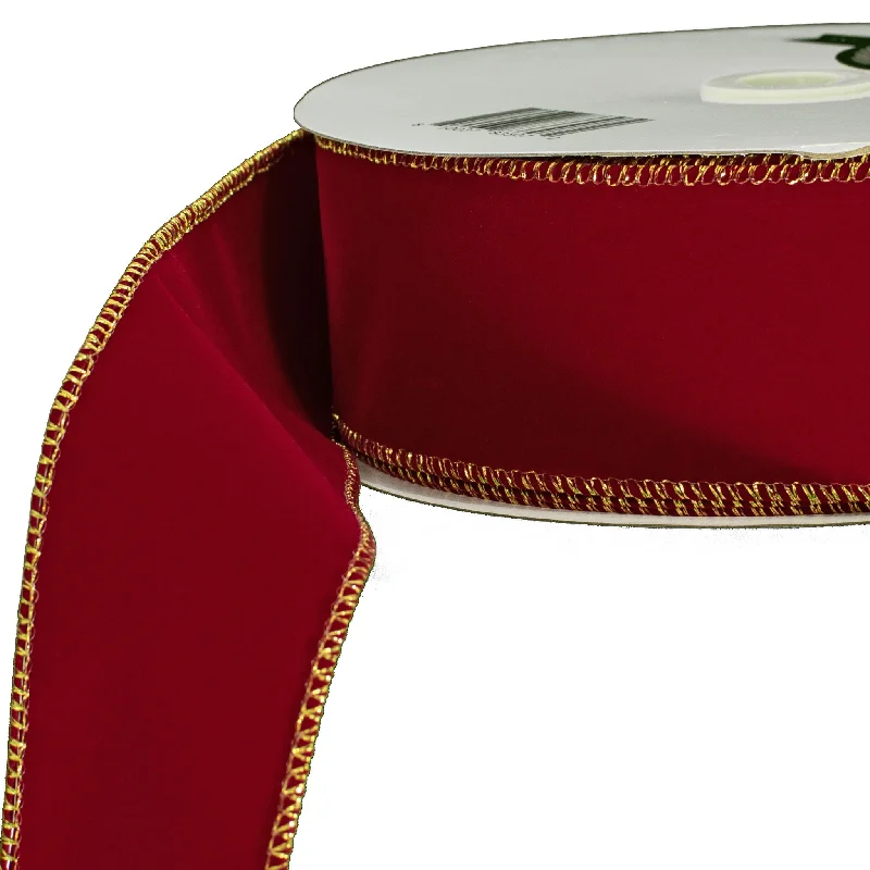 Red Velvet Christmas Ribbon