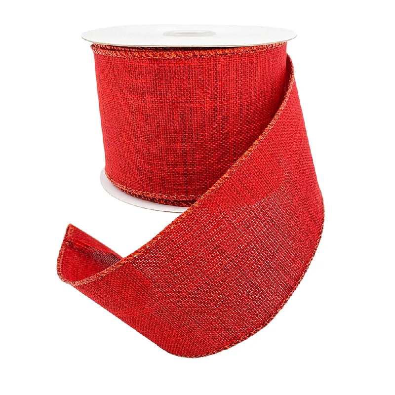 Solid Ribbon - Red